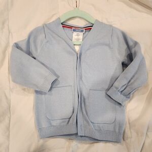 Jacadi Paris boys 24m blue cardigan